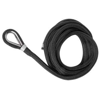 Cima ormeggio impiombata 20 mm x 12 m nera 