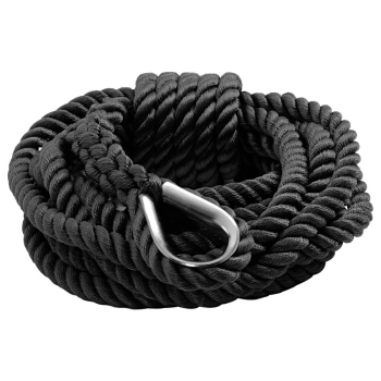 Cima ormeggio nera 14 mm x 12 m 