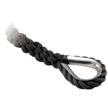 Cima ormeggio nera 14 mm x 12 m 