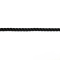 Cima Ormeggio Ritorta 3 Capi in Poliestere 14 mm Nero