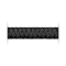 Cima Piatta Parabordi Fender Braid Armare 24 Fusi in Poliestere 14 mm Nero