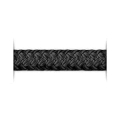 Cima Piatta Parabordi Fender Braid Armare 24 Fusi in Poliestere 14 mm Nero