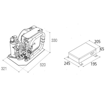 Climatizzatore Vitrifrigo MACS 12000