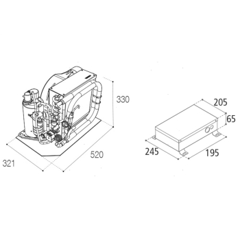 Climatizzatore Vitrifrigo MACS 12000