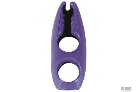 Clip autoblok d5/6mm blue