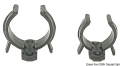 Clip bianca in nylon 22/28 mm 