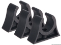 Clip nera per tubi 28/30 mm 