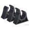 Clip nera per tubi 37/40 mm 