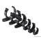 Clip nera plastica pesante 30 mm 