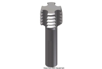 Clip system per filettare foro Ø16,8 mm 