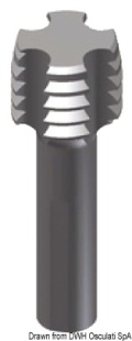 Clip system per filettare foro Ø16,8 mm 