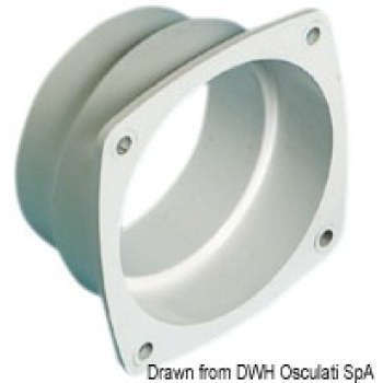 Collare ABS doppio 70/80 mm 