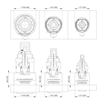 Collare rinfor valvola 1"1/4-1"1/2