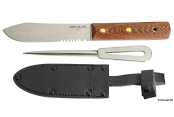 Coltello + punteruolo, fodero-10.285.20