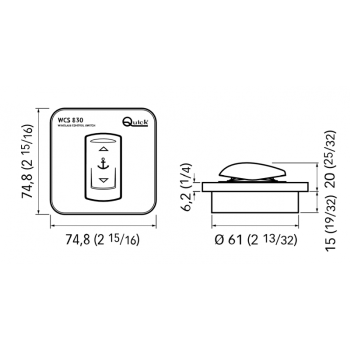 Comando da Plancia Up/Down Quick
