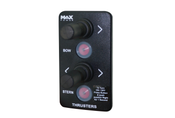 Comando Doppio Joystick Max Power Nero