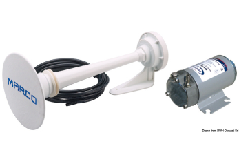 Compressore di ricambio per fischi PW2-24V  