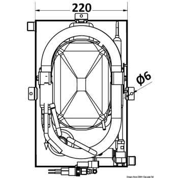 Condizionatore SPLIT + pannello 220 V 8000 BTU 