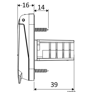 Connettore pannello solare Anderson 50A VENTURA 