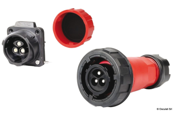 Connettore stagno M+F 50 A 3 pin 