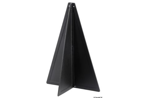 Cono nero di segnalazione 