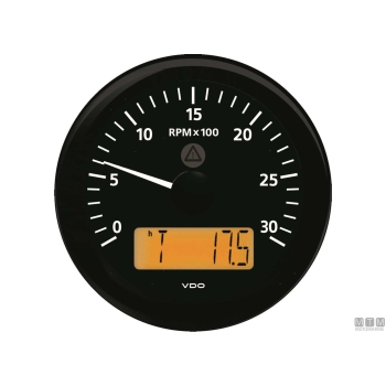 Contagiri/ore vdo 6000 d85mm black 