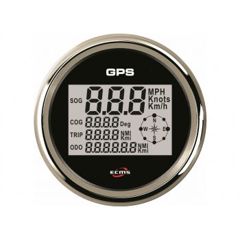 Contanodi GPS Ecms Black Chrome