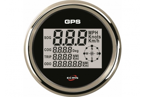 Contanodi GPS Ecms Black Chrome