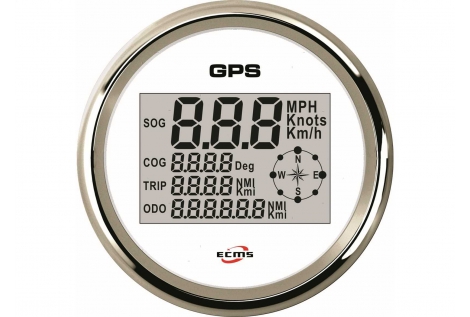 Contanodi GPS Ecms White Chrome 