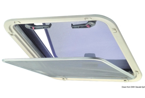 Controflangia con zanzariera Lewmar Low Profile 20 