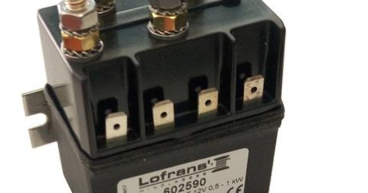 CONTROL BOX LOFRANS 4T 12V 0,5-1KW - Accessori e Ricambi Per Verricelli ...