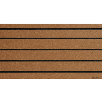 Coppia piastre Treadmaster 412x203 mm teak 