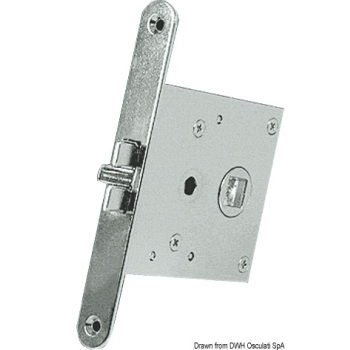 Coppia placche ottone cromato 