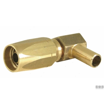 Coppia raccordi rapidi curvi 5/16 