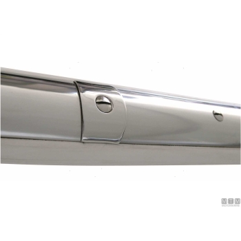 Coppia terminali profilo sphaera 35 inox 