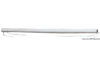 Copridraglia bianco 150 cm 