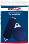 Copriparabordo F4 blu testa elastica, in PP 