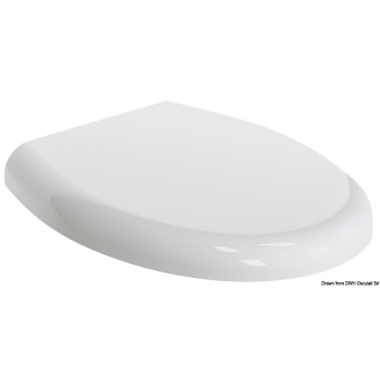Copriwater plastica Silence Plus 