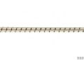 Corda elastica d10 100m bianca