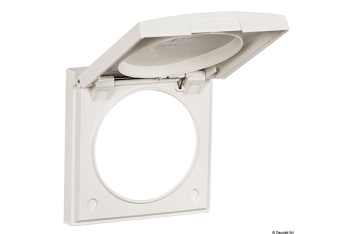 Cornice con coperchio bianca 