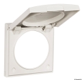 Cornice con coperchio bianca 