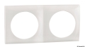Cornice doppia bianca 