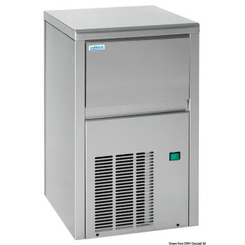 Cornice fissaggio 3 lati Ice Maker Clear inox B/B 