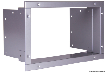 Cornice fissaggio silver per frigorifero 50.826.14 