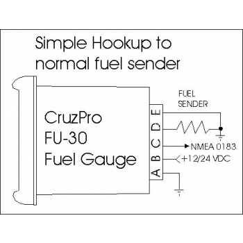 CruzPro FU60B Livello Carburante Intelligente
