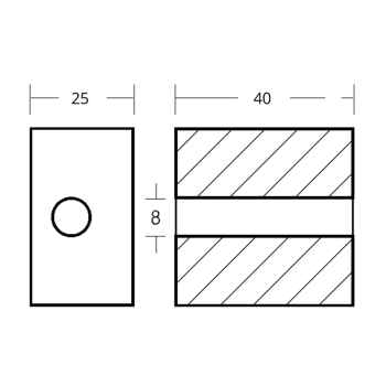 Cubo in zinco per fuoribordo