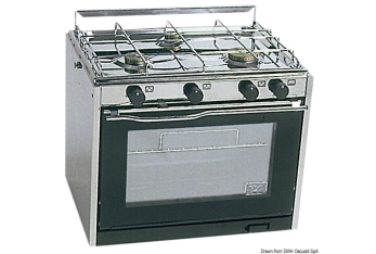 Cucina XL2 Techimpex 2 fuochi con forno 
