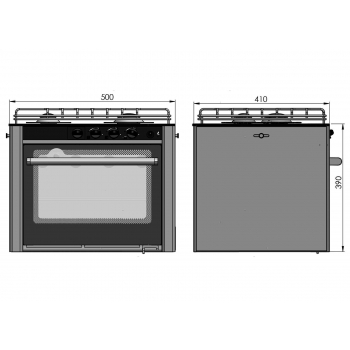 Cucine con Forno Can