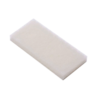 Cuscinetto abrasivo bianco