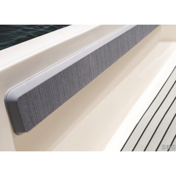 Cuscino parapetto eva bianco 100x10cm